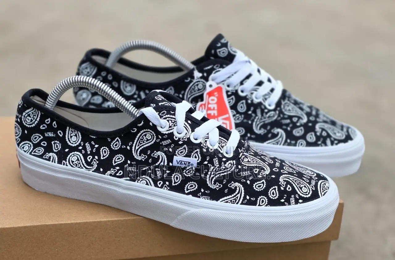 Floral Vans Canvas