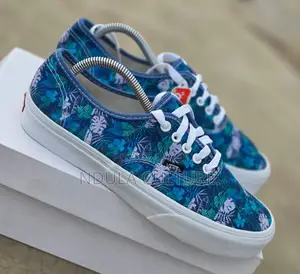 Floral Vans Canvas
