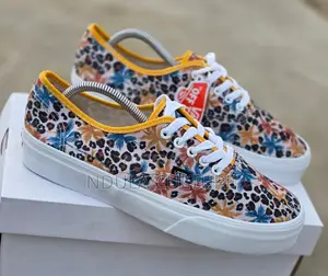 Floral Vans Canvas
