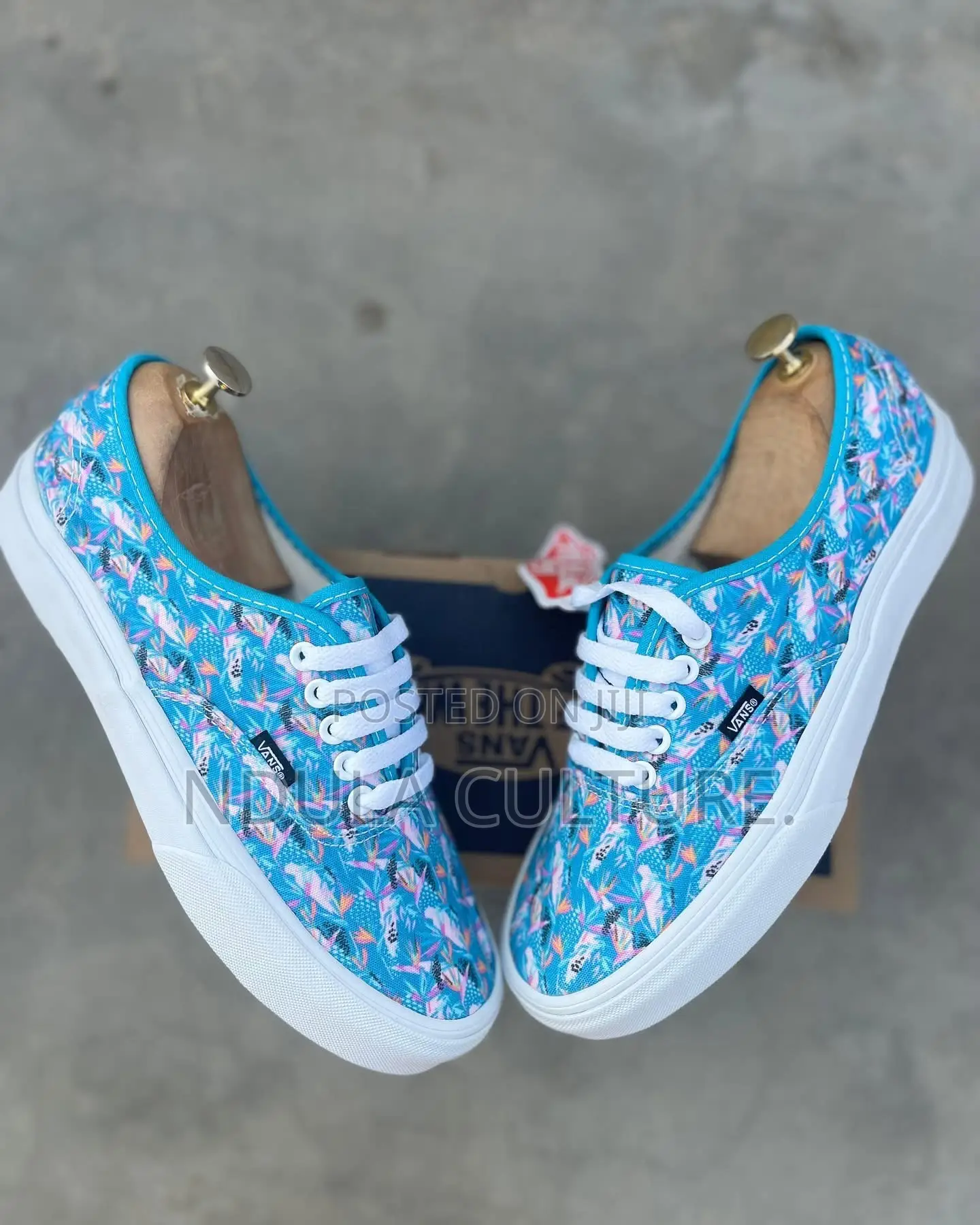 Floral Vans Canvas