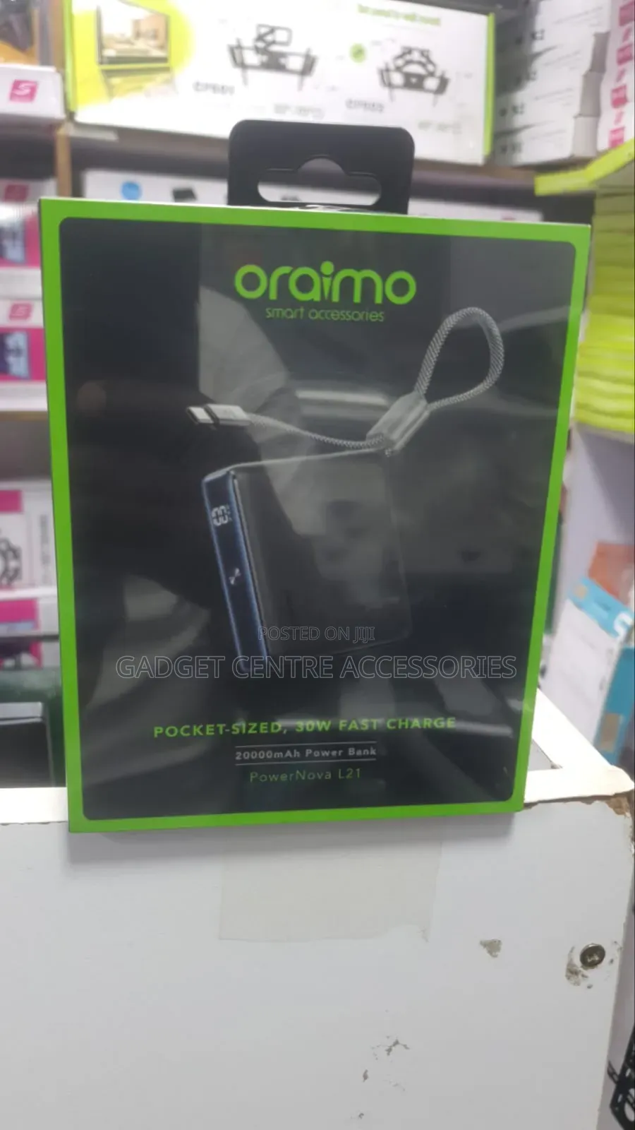 2000mah Oraimo Power Nover Power Bank