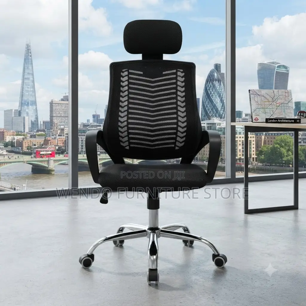 Office Chairs; High Back Ergonomic Recliner Fabric Mesh Office Chairs