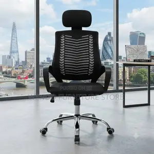 Office Chairs; High Back Ergonomic Recliner Fabric Mesh Office Chairs