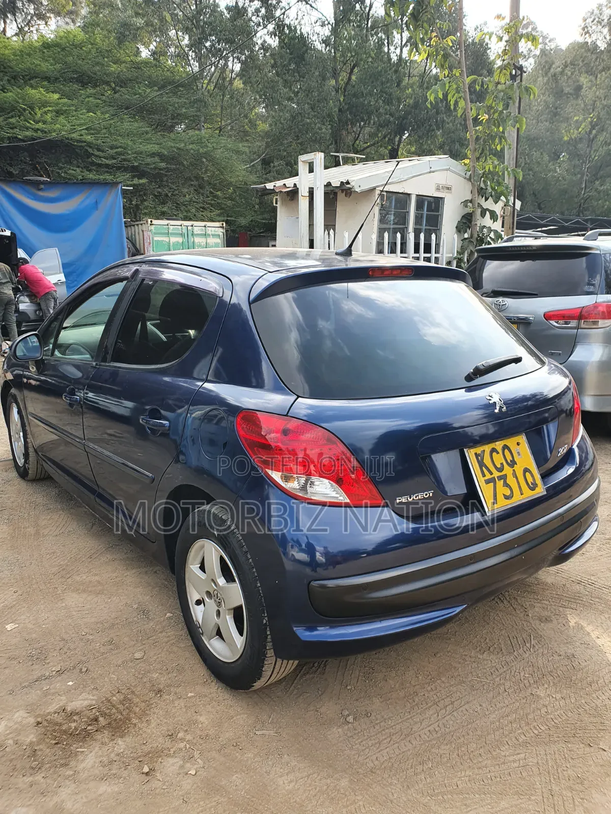 Peugeot 207 2012 Blue