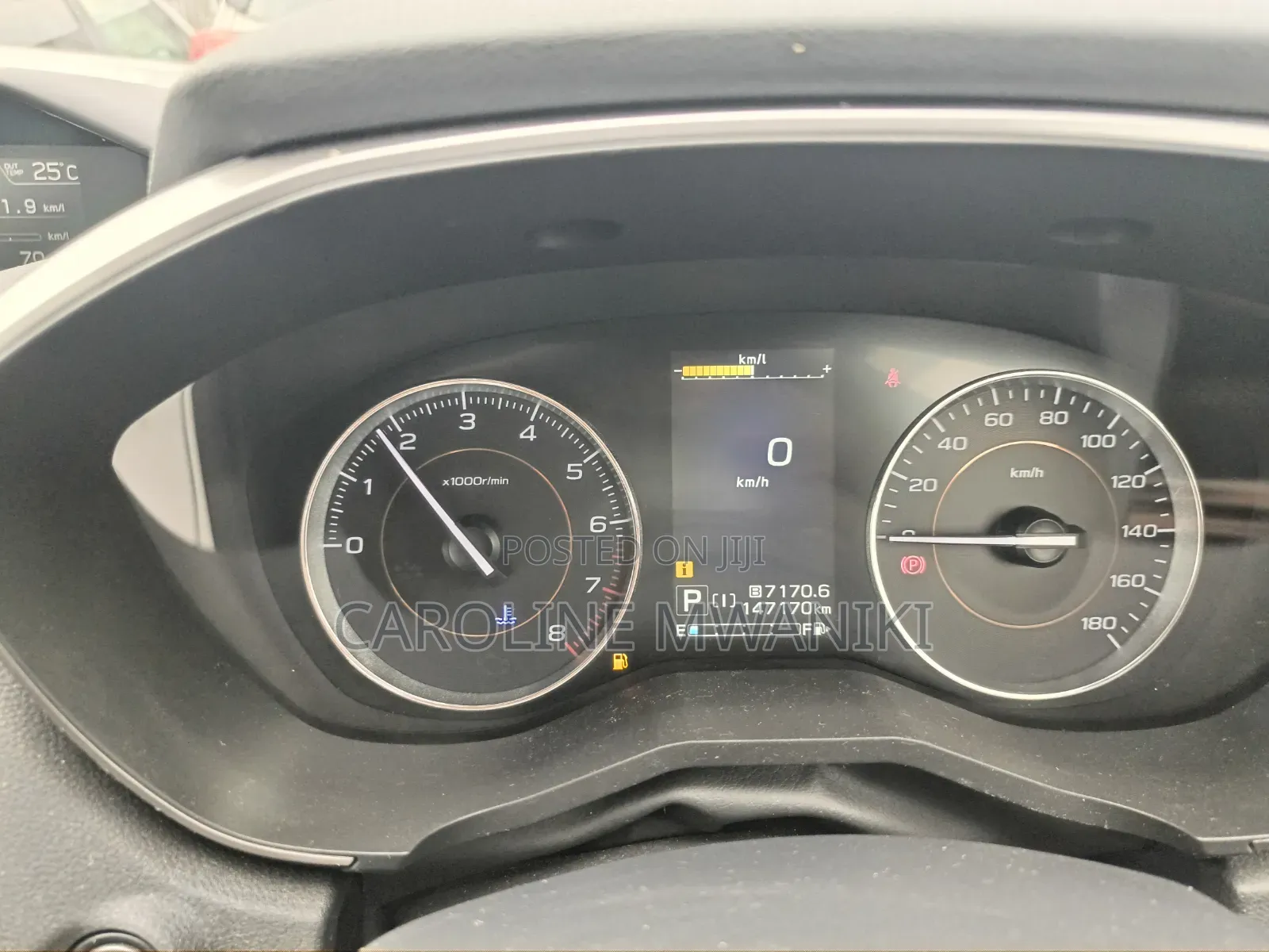 Subaru XV 2016 Black