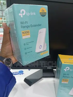 TP-Link N300 Wi-Fi Booster With Fast Ethernet Port