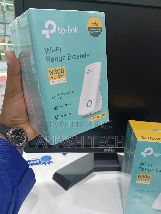 TP-Link N300 Wi-Fi Booster With Fast Ethernet Port