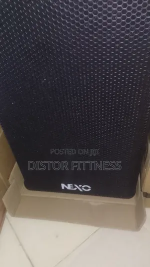 Nexo Ps12 Passive Speaker Omax Active 12 Channel Mixer "Black"