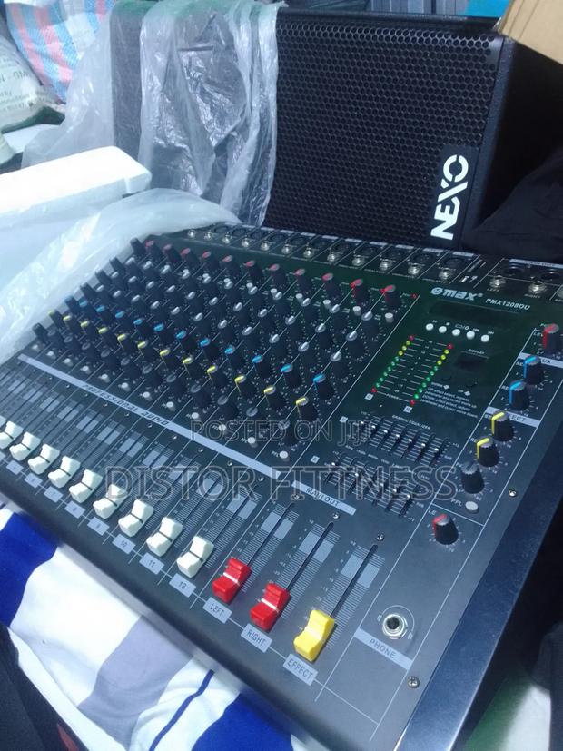 Nexo Ps12 Passive Speaker Omax Active 12 Channel Mixer "Black" - thumbnail 5