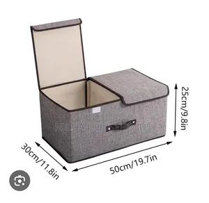 2 Partition Foldable Storage Bag