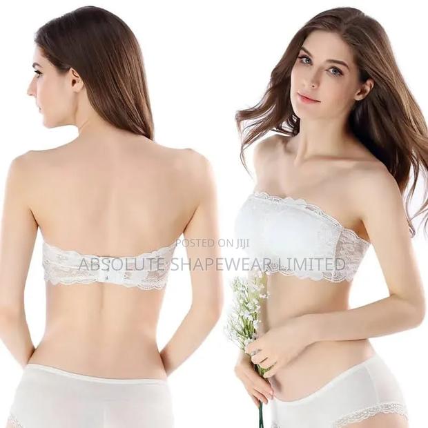 Cotton Tube Strapless Bralletes