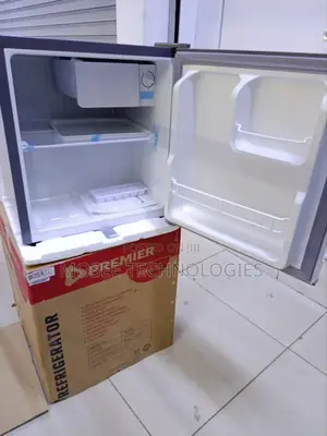 Premier 50L Compact Mini Fridge Single Door Refrigerator Silver