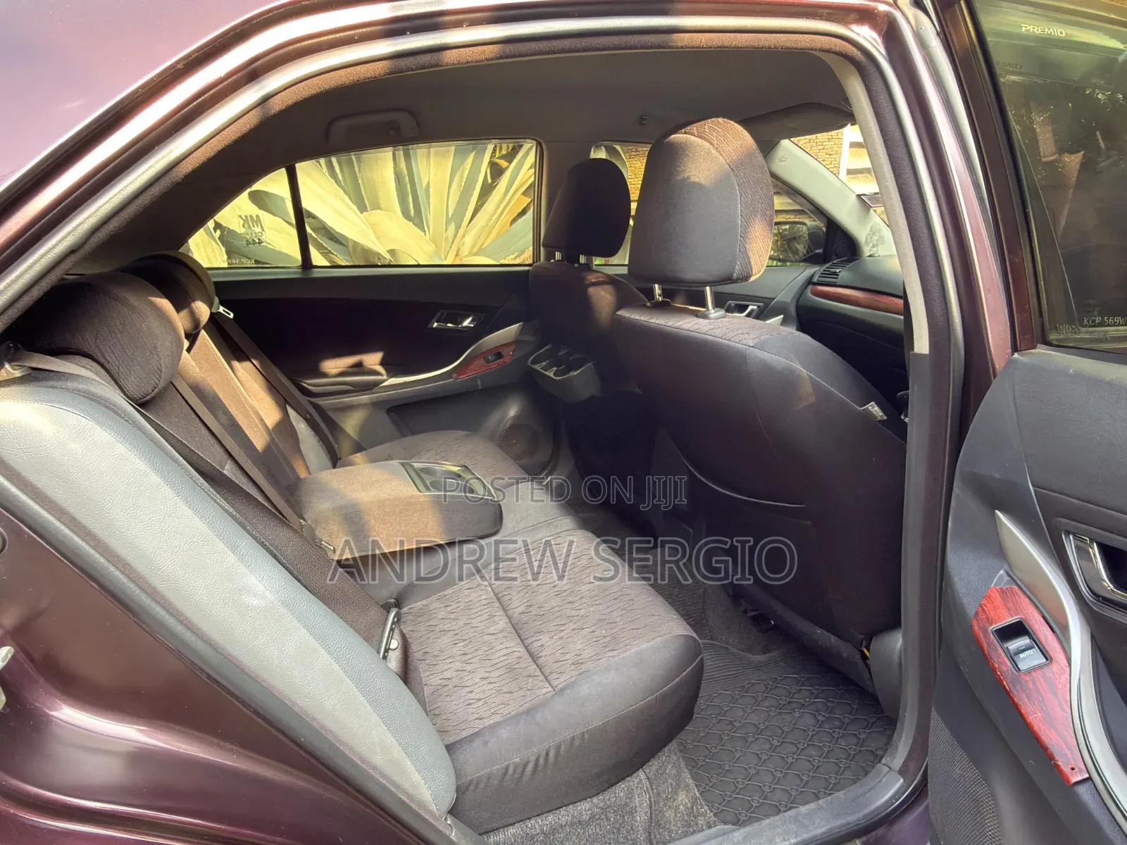 Toyota Allion 2010 Burgundy