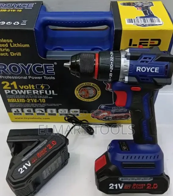 Royce Cordless Brushless Impact Drill 21v