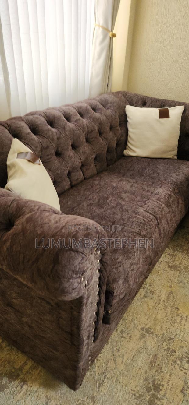 Two Three Seater Coaches Plus Coffee Table A - thumbnail 4