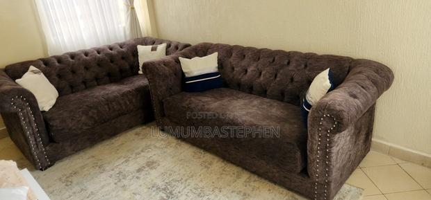 Two Three Seater Coaches Plus Coffee Table A - thumbnail 8