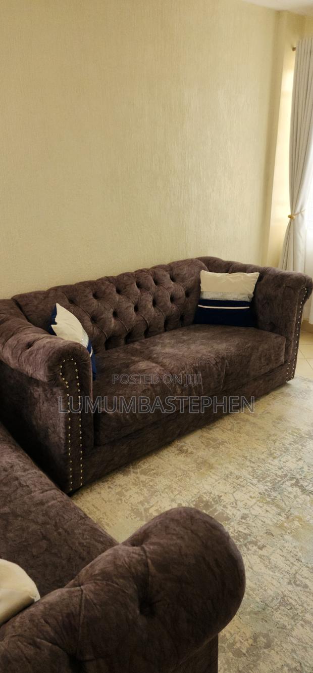 Two Three Seater Coaches Plus Coffee Table A - thumbnail 12