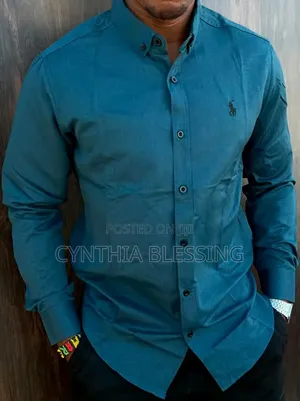 Fashion Button Tshirts Collar Neck