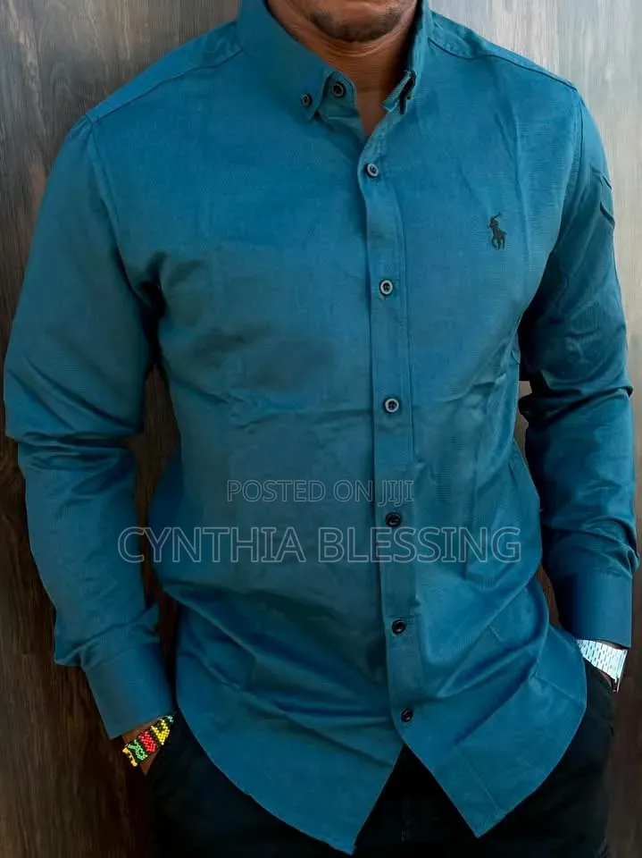 Fashion Button Tshirts Collar Neck