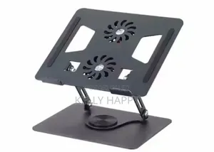 Laptop Stand Rotating With Fan Available
