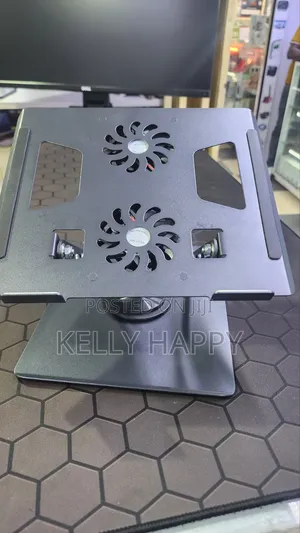 Laptop Stand Rotating With Fan Available