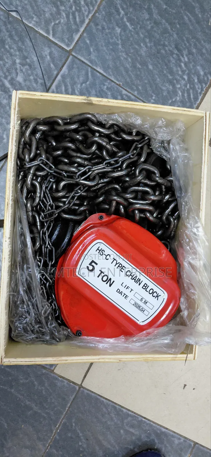 5-Ton Capacity HS-C Type Manual Chain Block