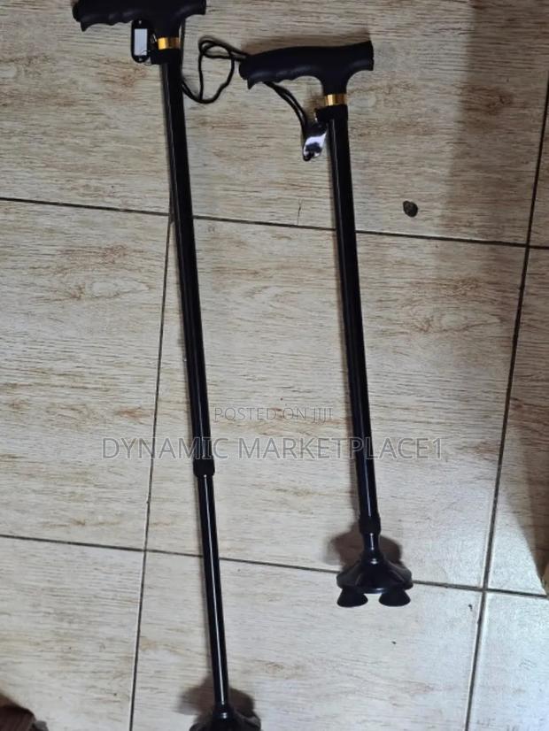 Quad Adjustable Walking Stick