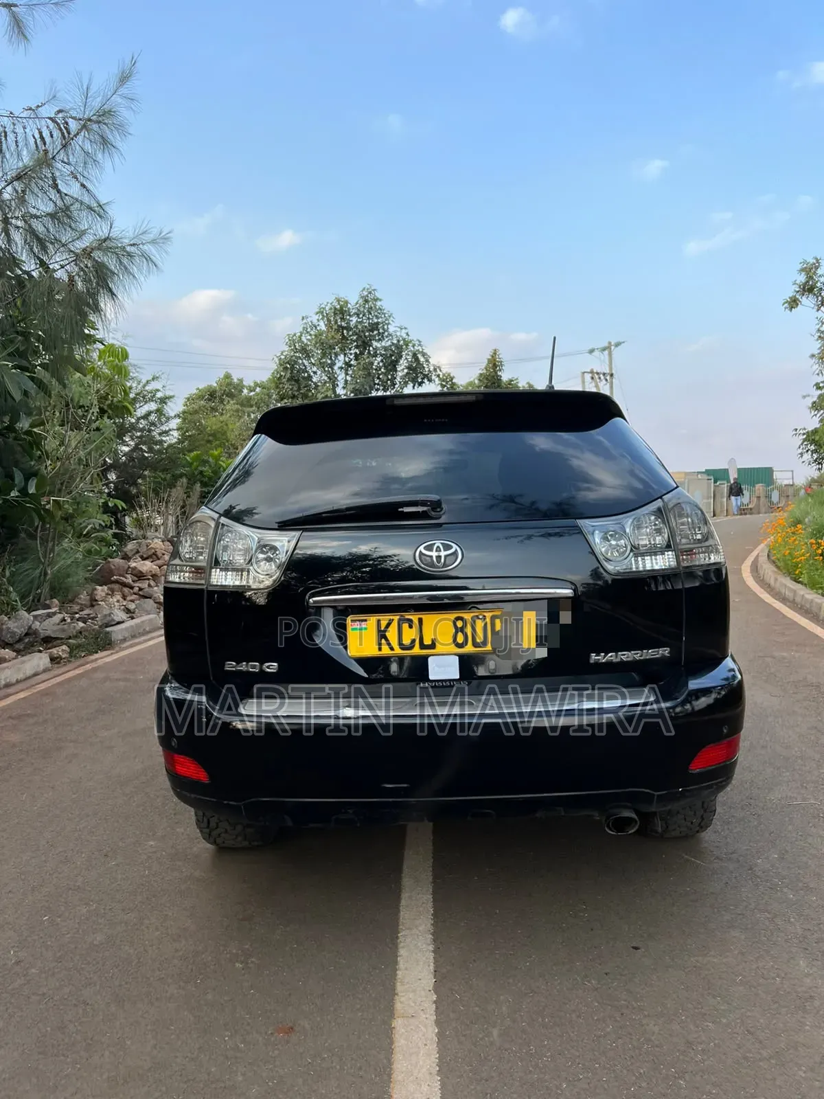Toyota Harrier 2010 Black