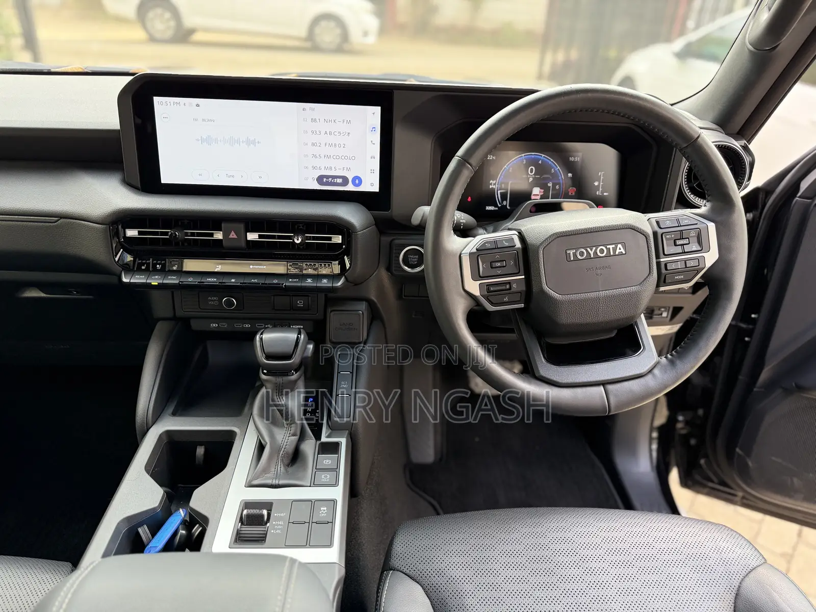 Toyota Land Cruiser Prado 2024 Black