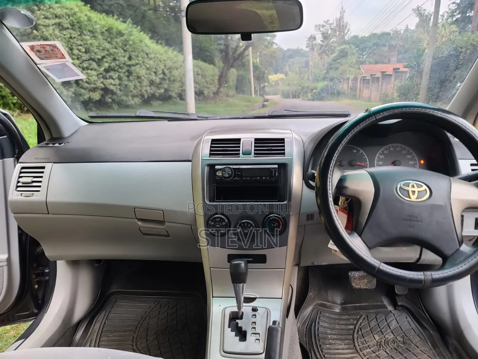 Toyota Axio 2012 Gray