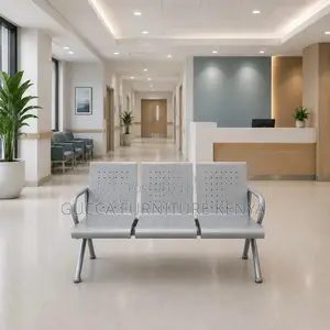 3-Link Non-Padded Waiting Bench.