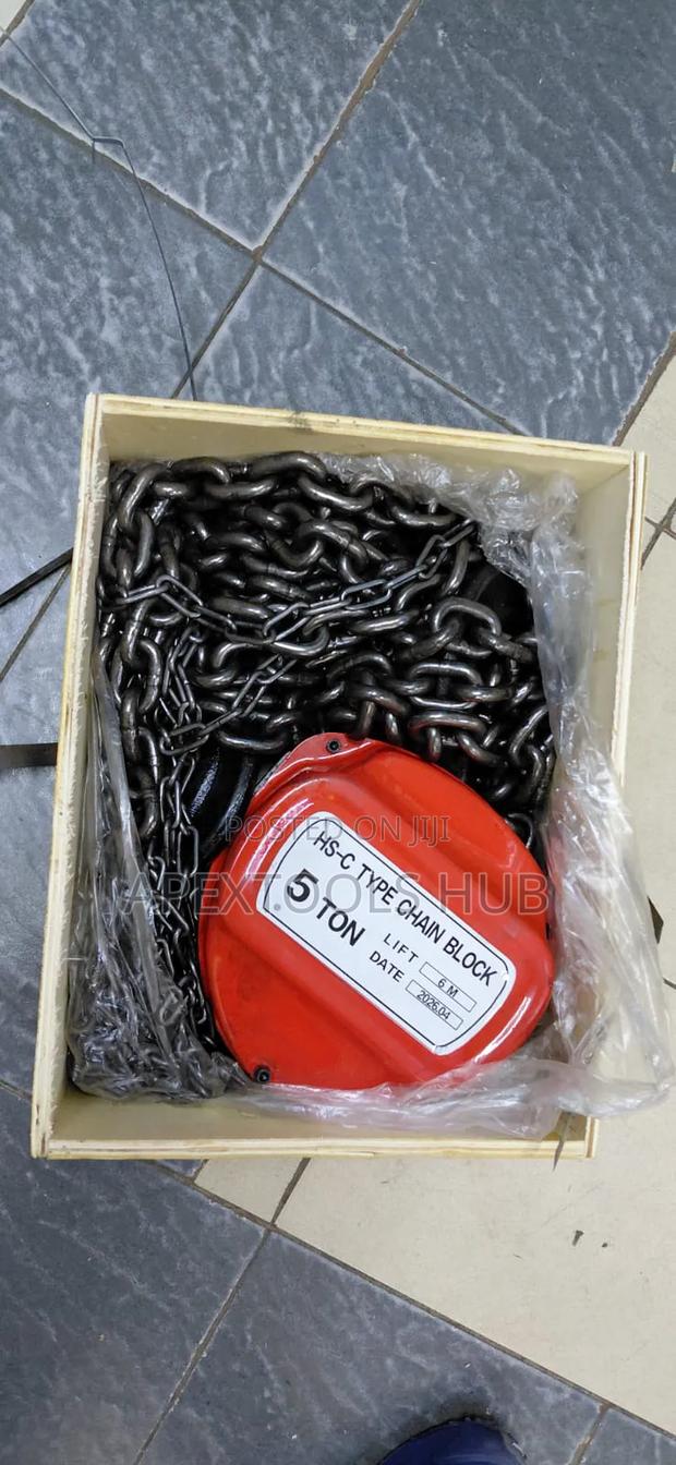 5 Tonne Chainblock 6mtrs