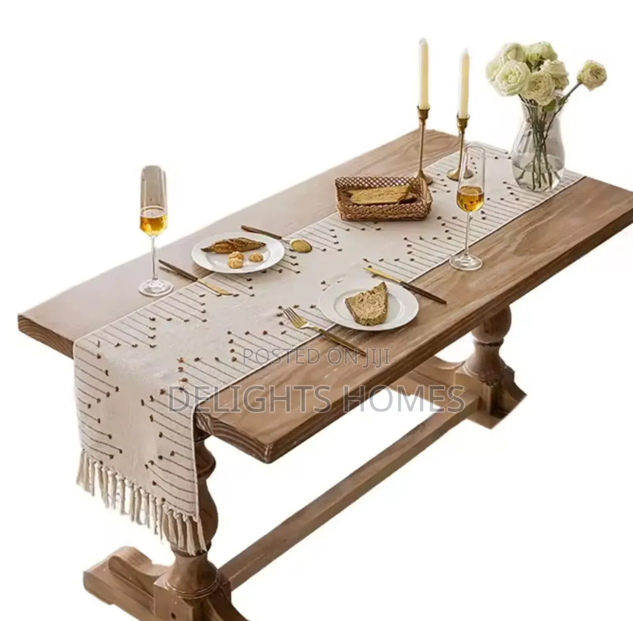 Knotted Tassels Festival Table/TV Cabinets Runners_ca