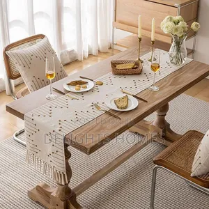 Knotted Tassels Festival Table/TV Cabinets Runners_ca