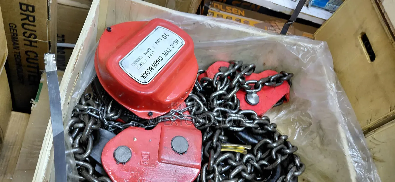 10Ton Chainblock/ 3 MTRS