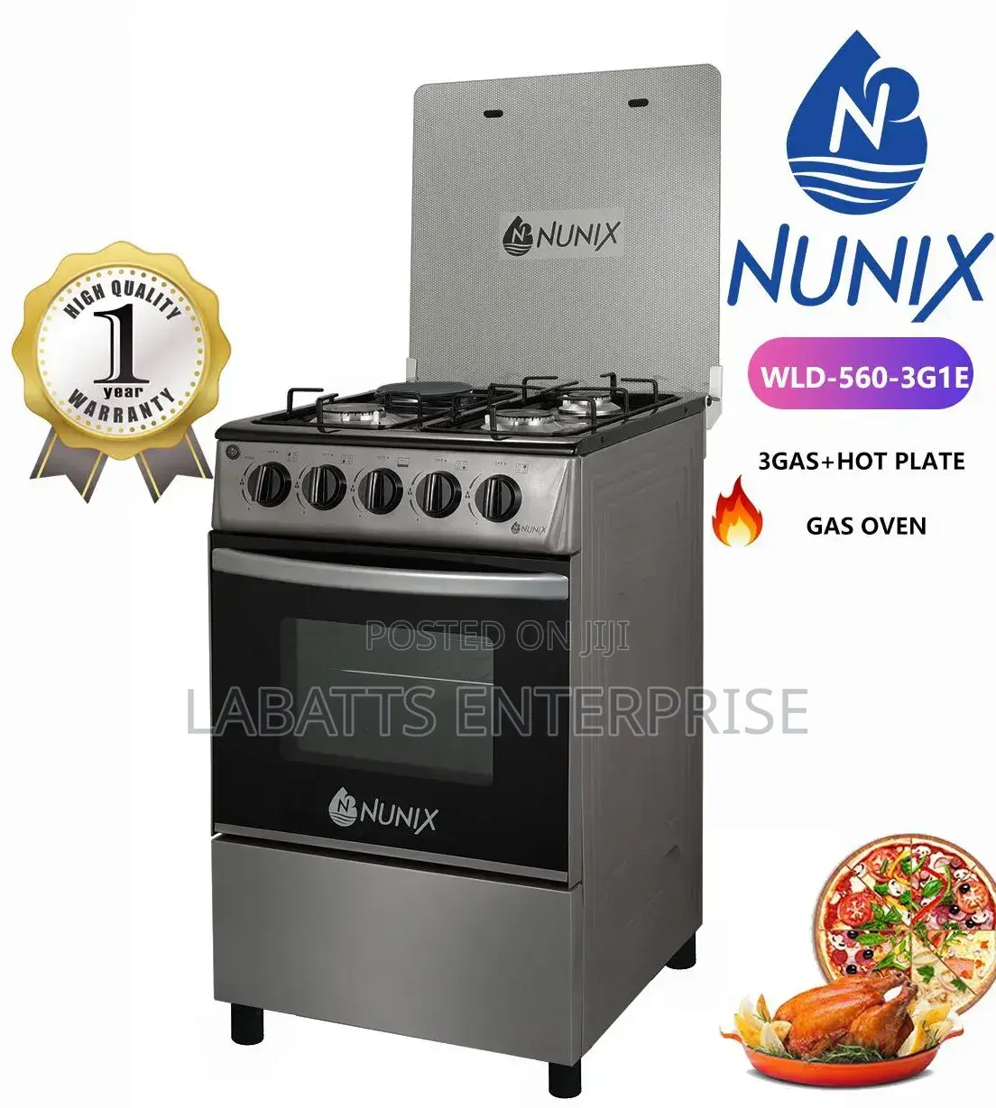 New Model Nunix 50×55 Standing Cooker