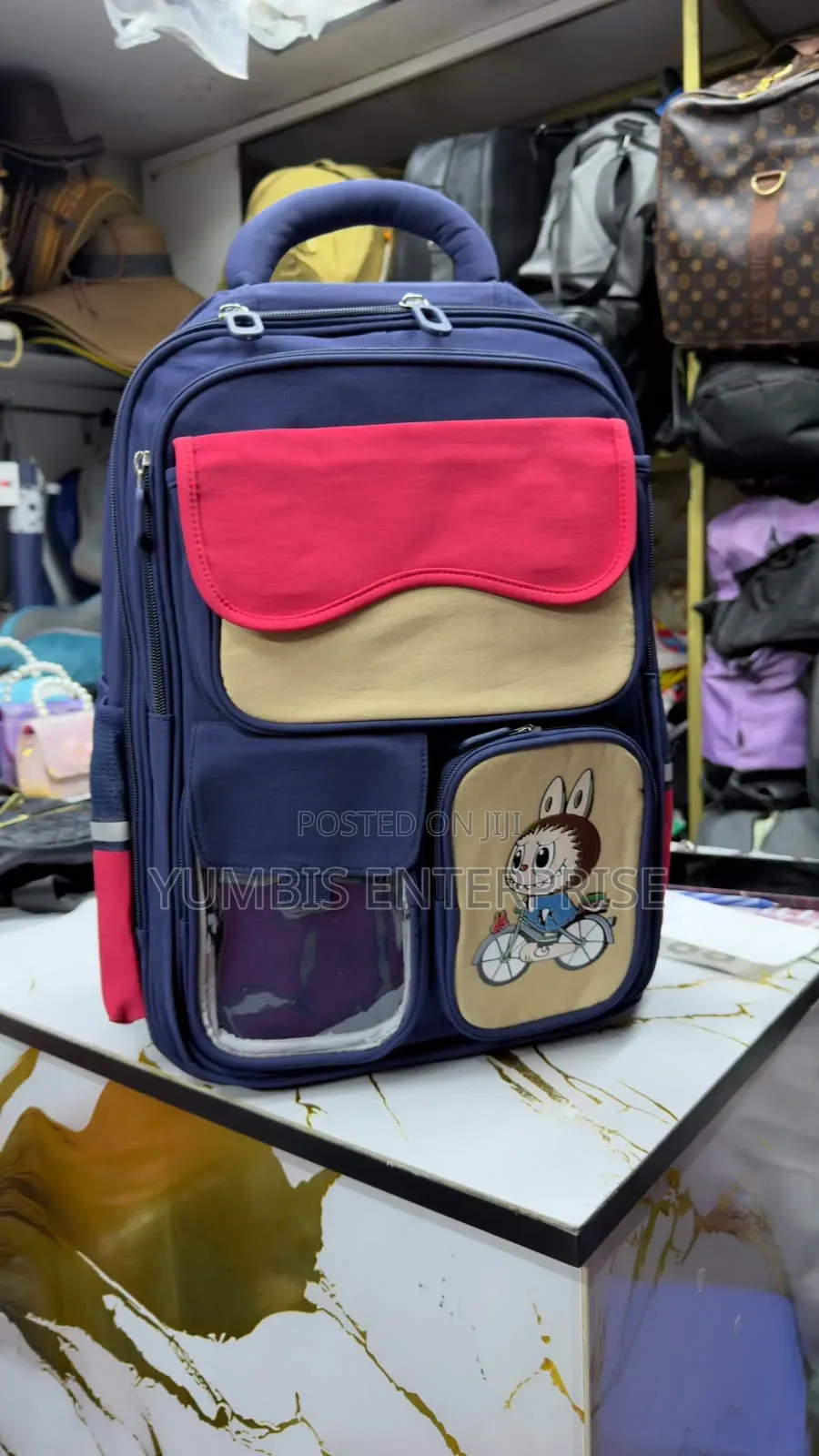 Cute Detailed School Bags Grade 1-5 at 1200 KSH Only