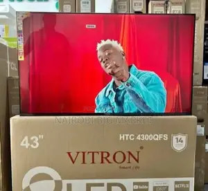 Vitron Bluetooth Enabled Qled 43 Inch TV
