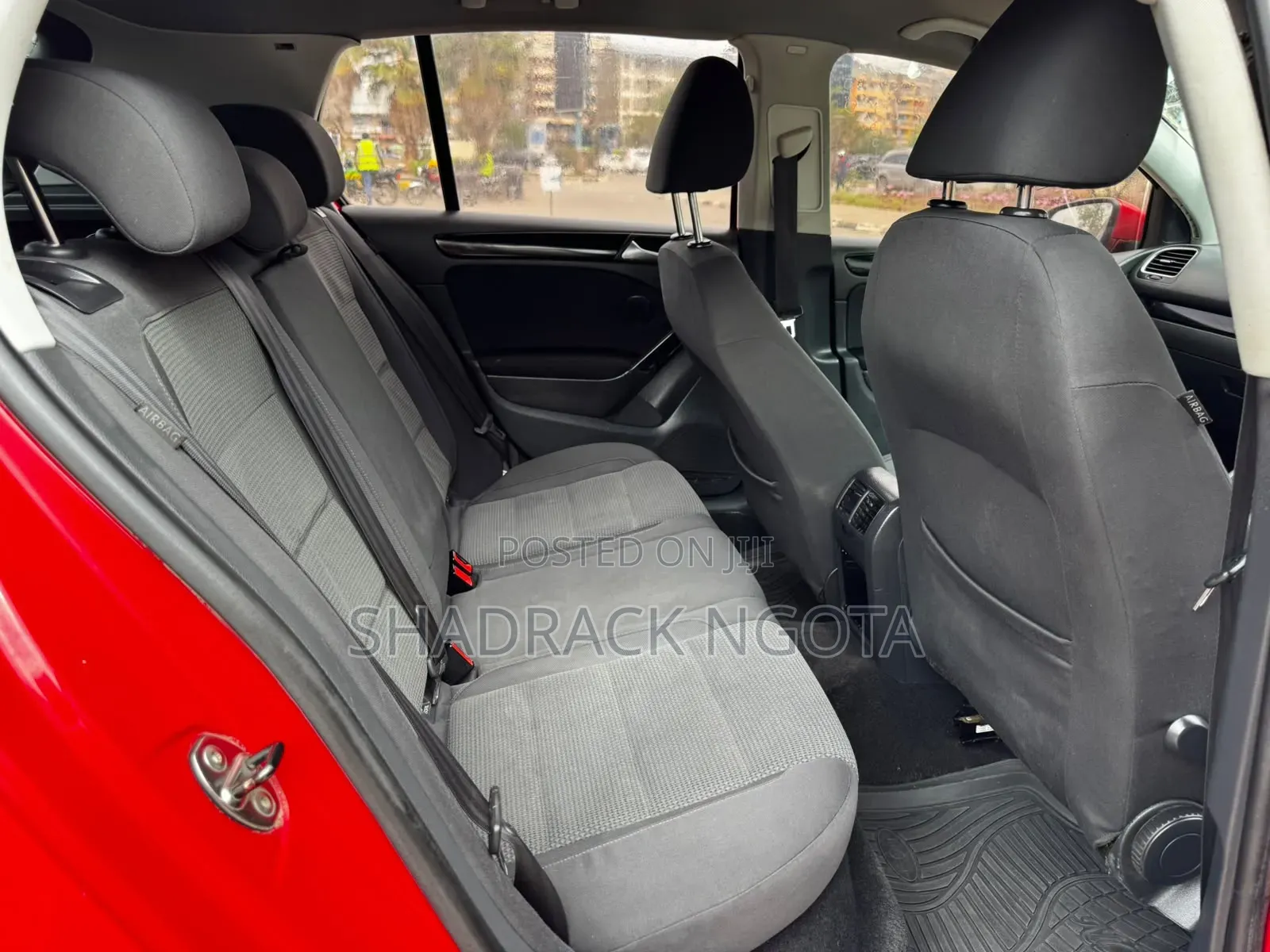 Volkswagen Golf 2012 Red