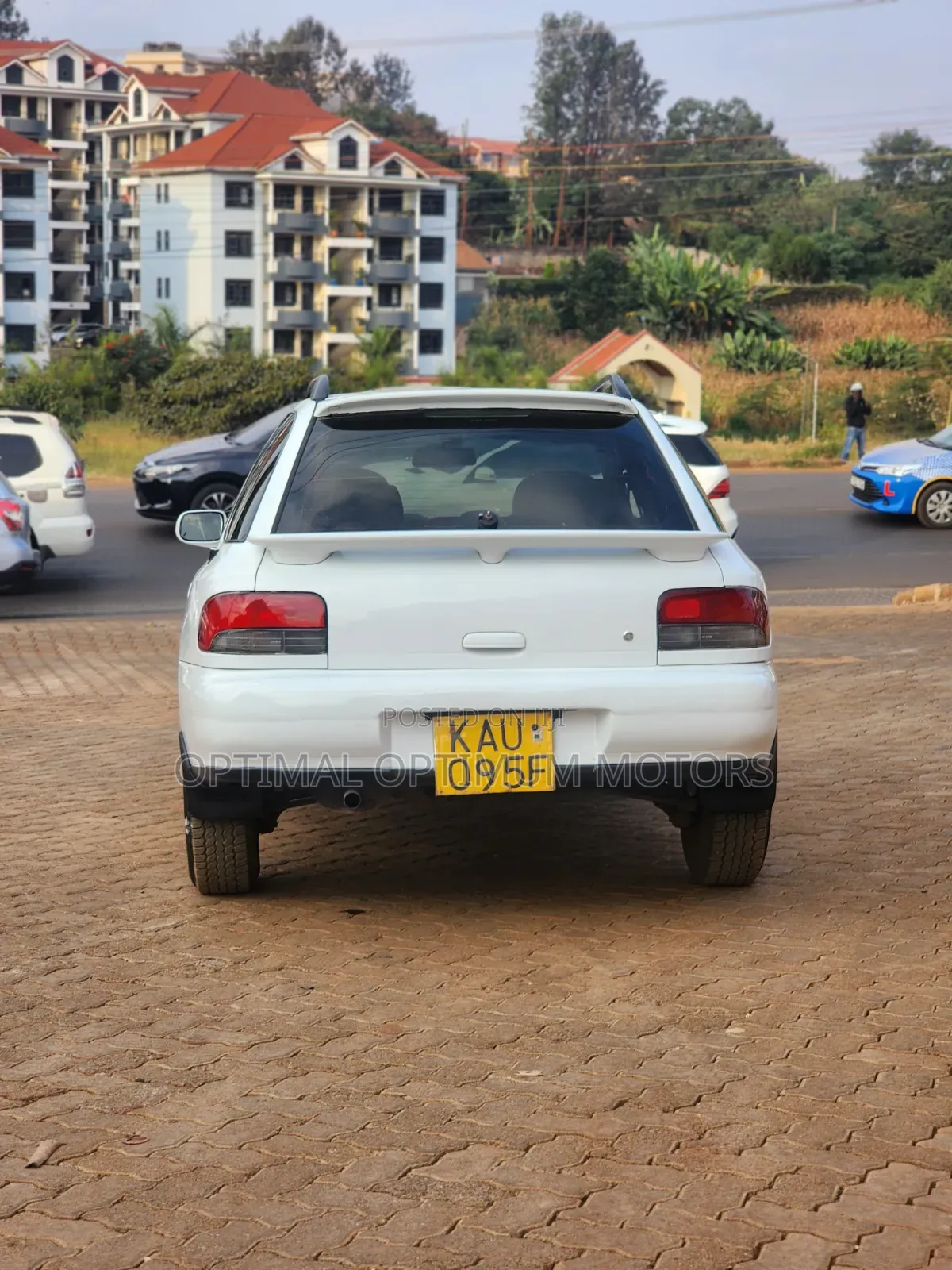 Subaru Impreza Wagon 1998 White