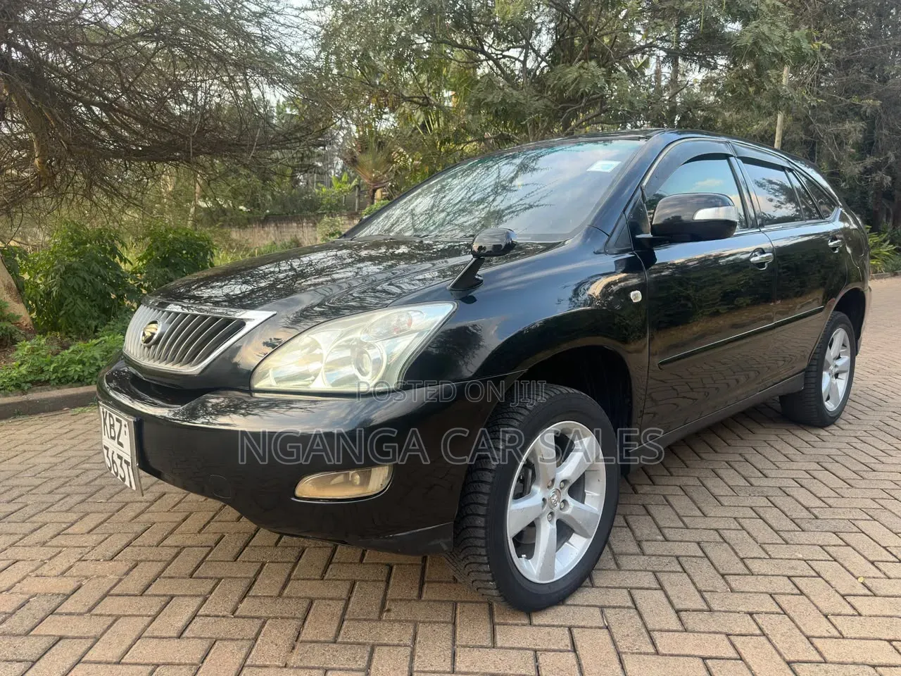 Toyota Harrier 2008 Black