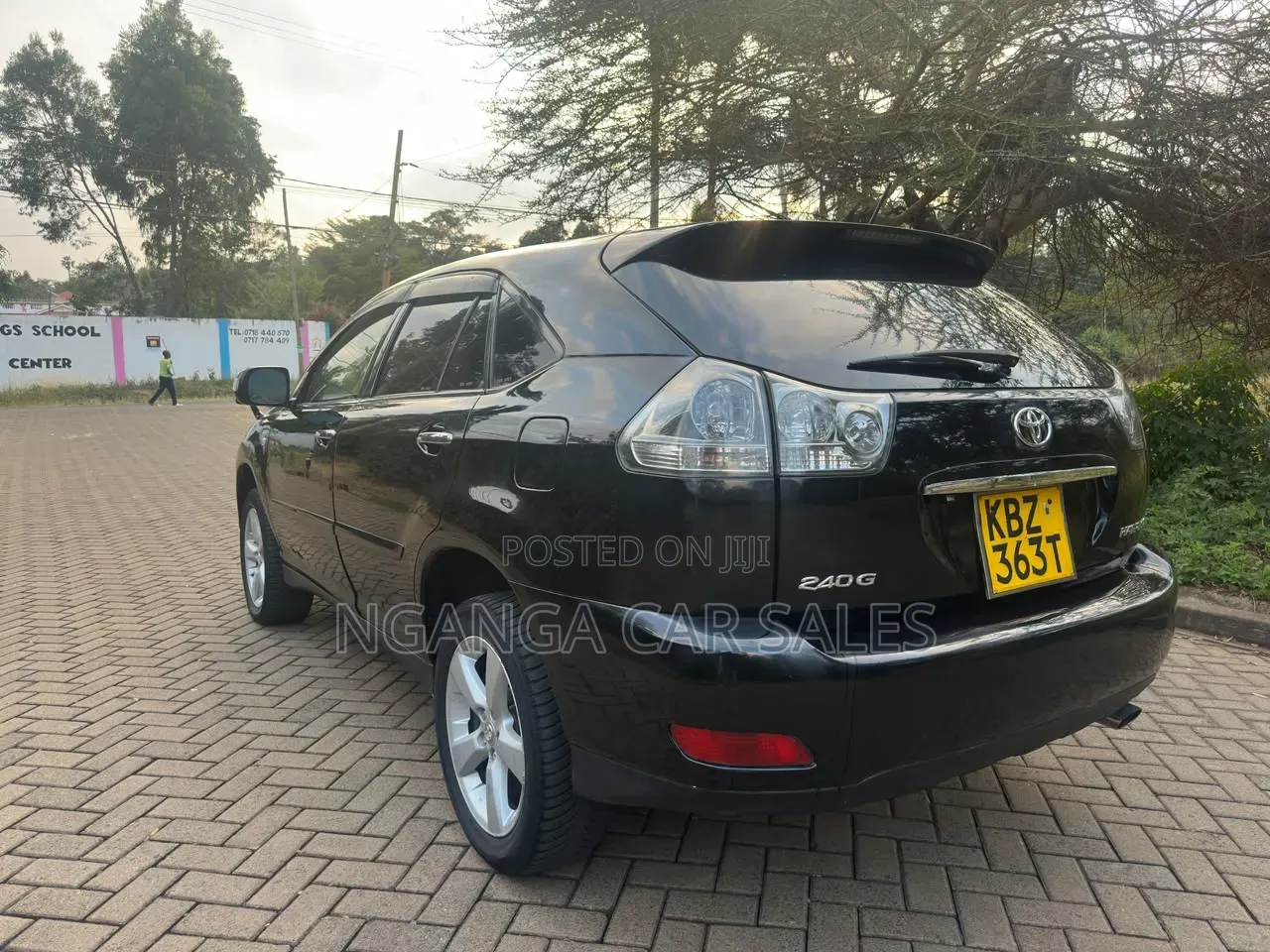 Toyota Harrier 2008 Black
