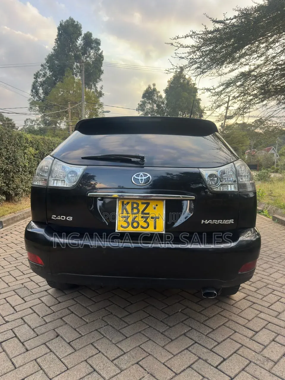 Toyota Harrier 2008 Black