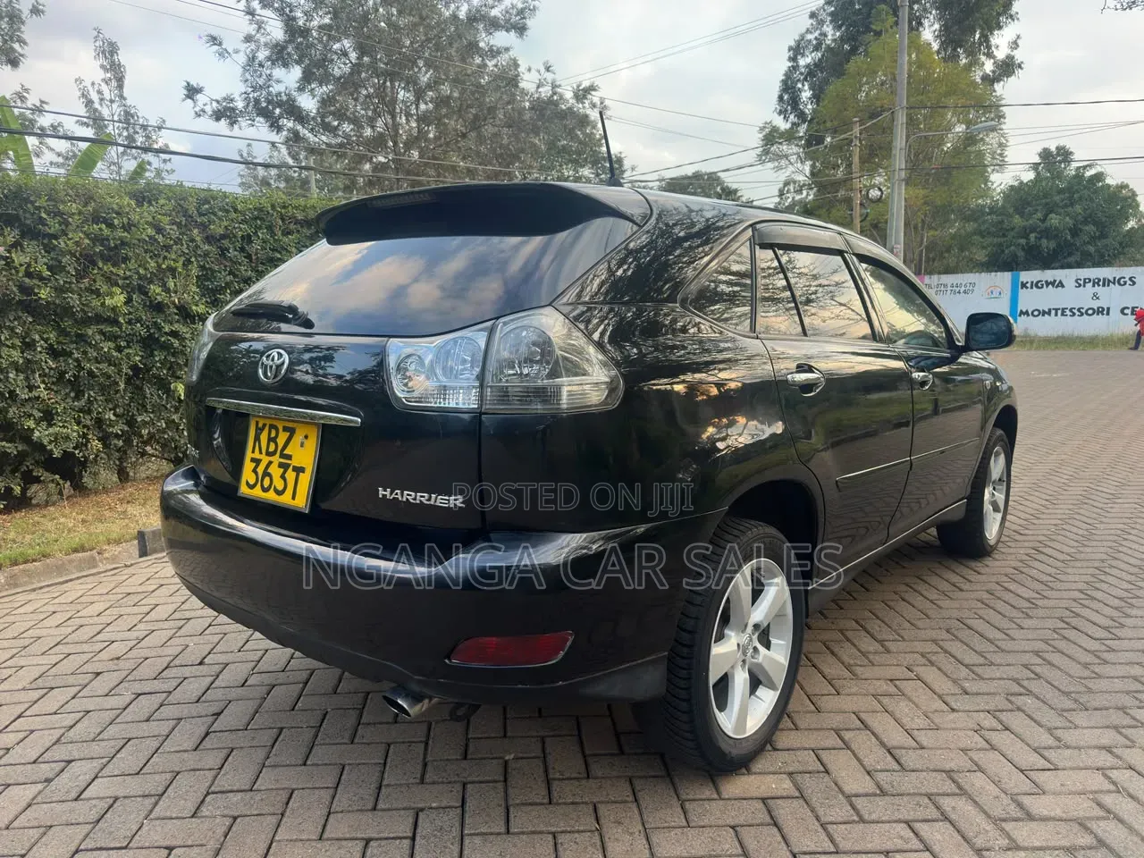 Toyota Harrier 2008 Black