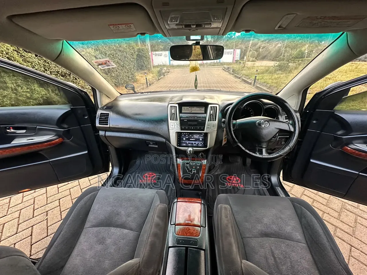 Toyota Harrier 2008 Black