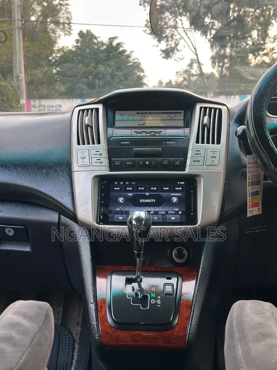 Toyota Harrier 2008 Black