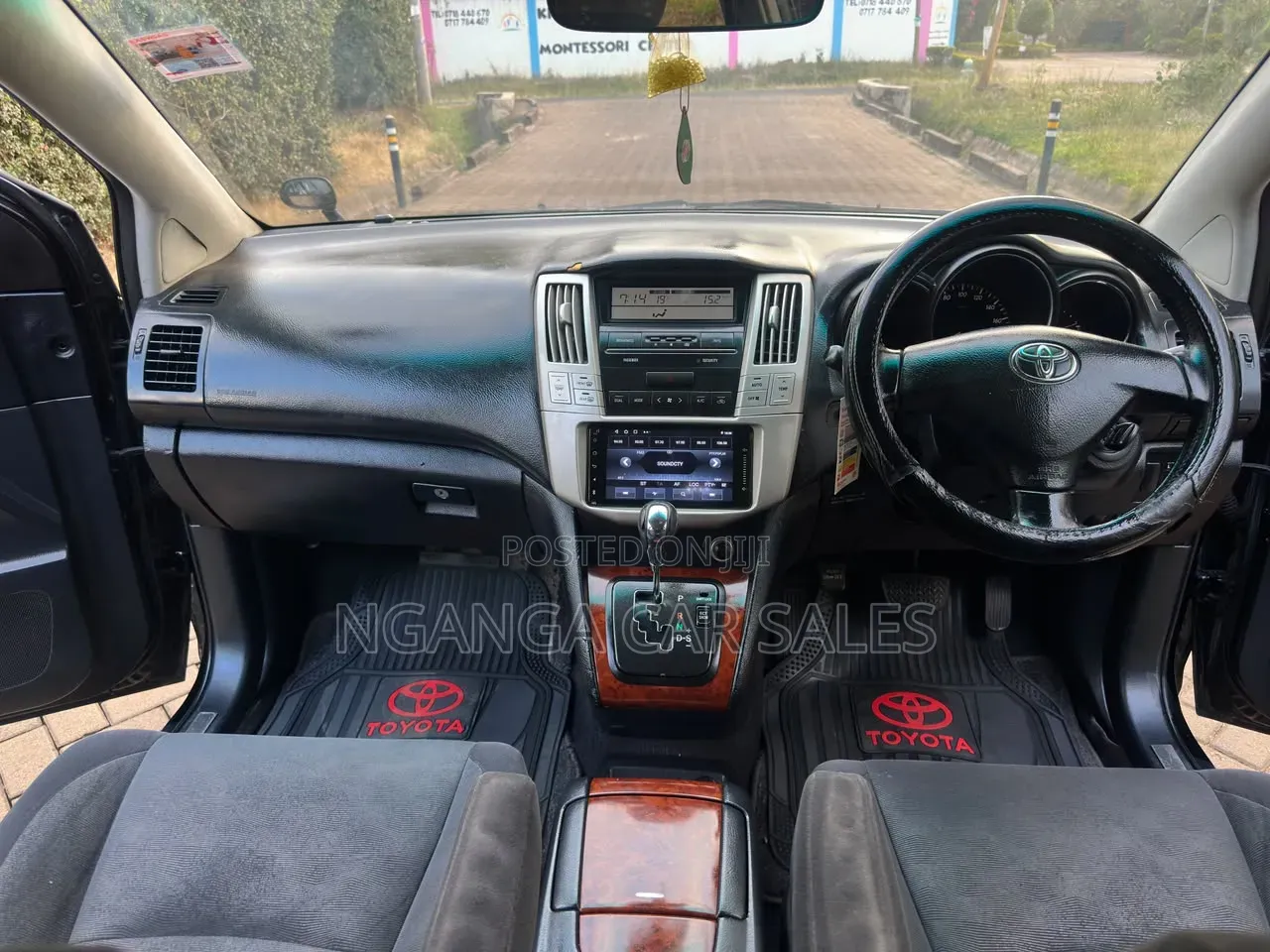 Toyota Harrier 2008 Black