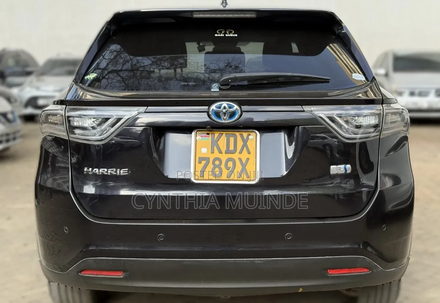 Toyota Harrier 2014 Black