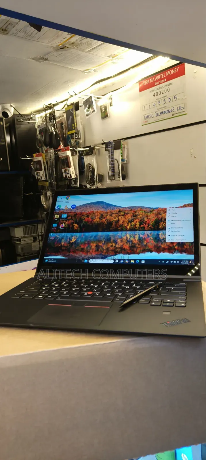 Laptop Lenovo ThinkPad X1 Yoga 16GB Intel Core i7 SSD 512GB