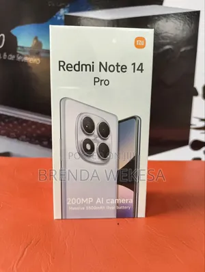 New Xiaomi Redmi Note 14 Pro 256 GB Black
